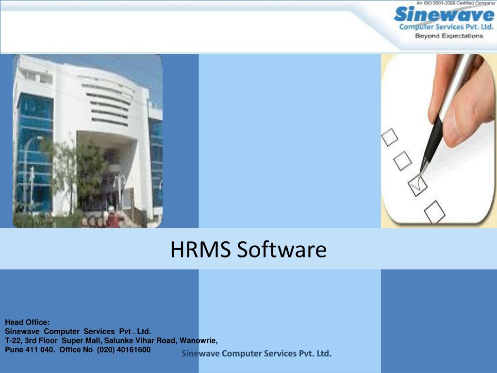 PPT - HRMS Software PowerPoint Presentation, free download - ID:3528402