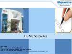 HRMS Software - slide 1