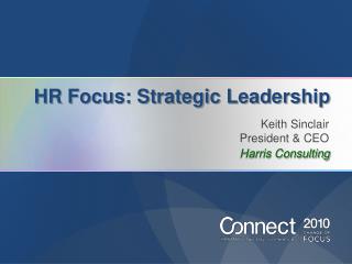 HR Focus: Strategic Leadership