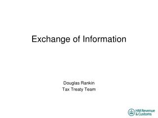 Exchange of Information