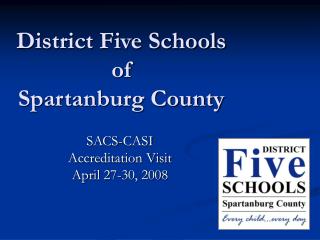 District Five Schools of Spartanburg County