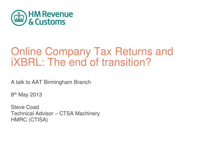 online company tax returns and ixbrl the end of transition