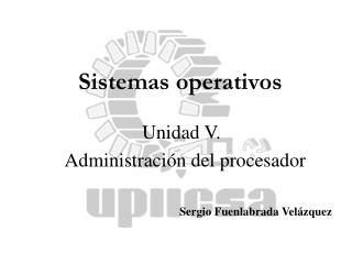 sistemas operativos
