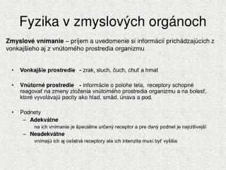 f yzika v zmyslov ch org noch