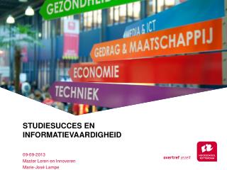 studiesucces en informatievaardigheid
