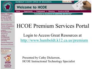 Premium Services Portal