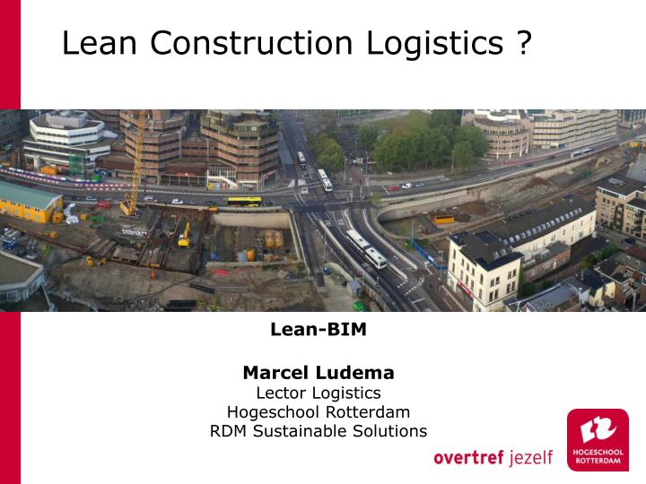 lean construction logistics