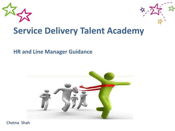 service delivery talent academy hr and line manager guidance