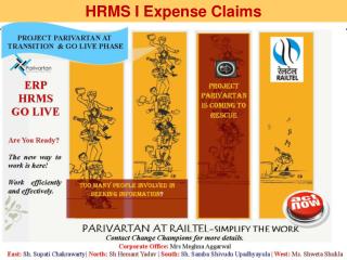 HRMS I Expense Claims