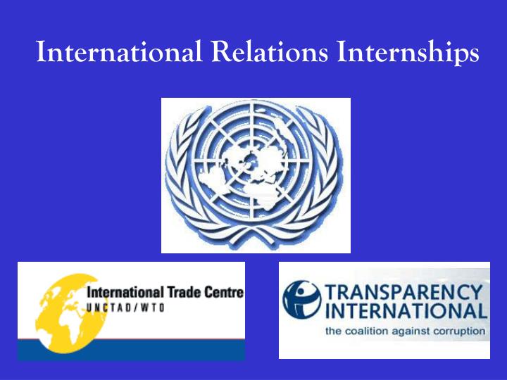 international relations internships