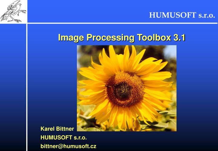 image processing toolbox 3 1