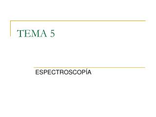 espectroscop a