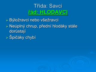 t da savci d hlodavci