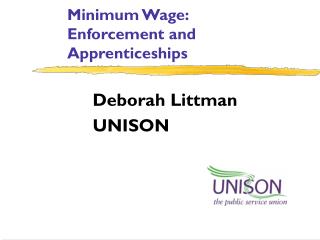 Minimum Wage: Enforcement and Apprenticeships