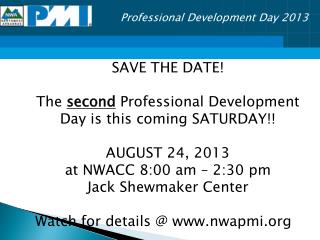 Professional Development Day 2013