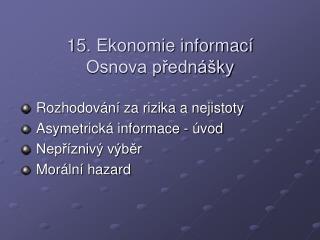 15 ekonomie informac osnova p edn ky
