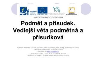 podm t a p sudek vedlej v ta podm tn a p sudkov