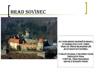 hrad sovinec