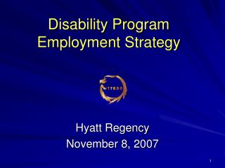 Disability Program Employment Strategy
