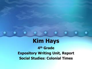 Kim Hays