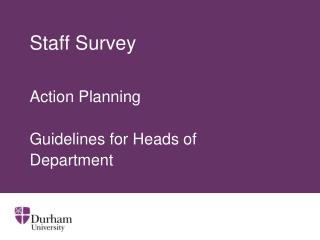 staff survey
