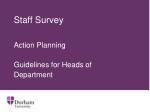 Staff Survey - slide 1