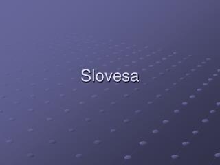 Slovesa