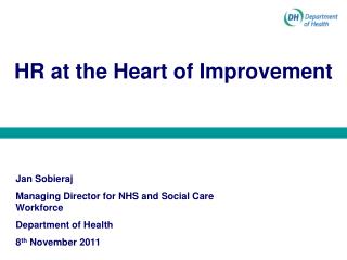HR at the Heart of Improvement