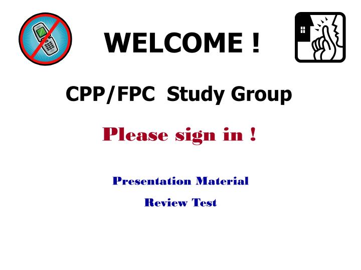 cpp fpc study group