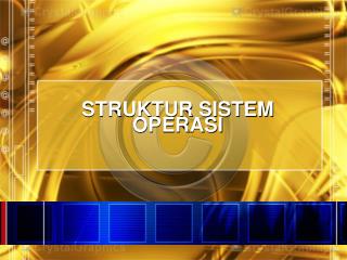 struktur sistem operasi