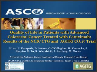 A trial of the National Cancer Institute of Canada Clinical Trials Group