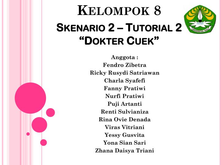 kelompok 8 skenario 2 tutorial 2 dokter cuek