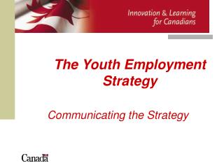 The Youth Employment Strategy