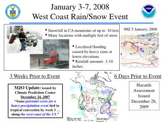 Hazards Assessment Issued December 28, 2009