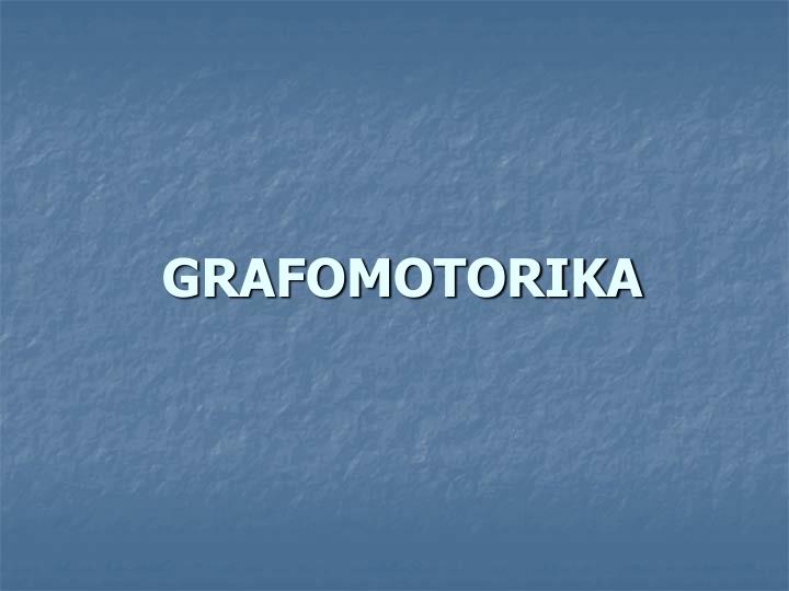 grafomotorika