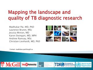 Mapping the landscape and quality of TB diagnostic research