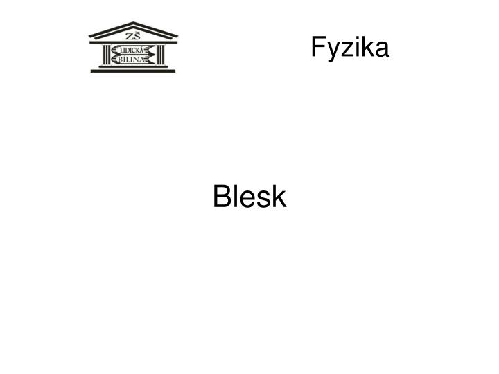 blesk