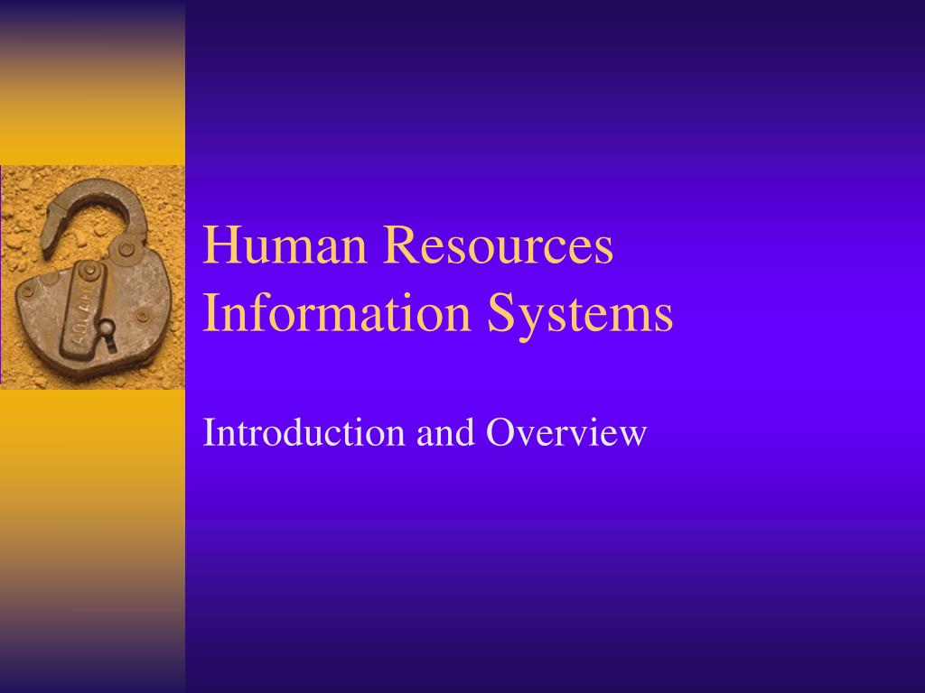 PPT - Human Resources Information Systems PowerPoint Presentation, free ...