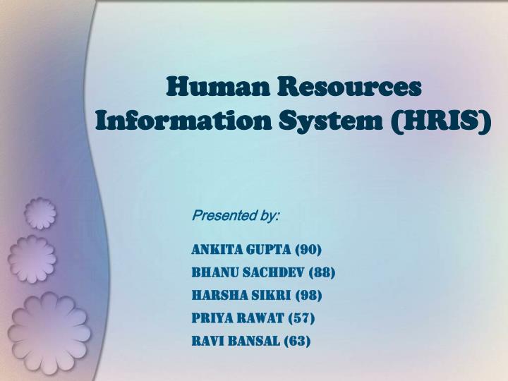 human resources information system hris