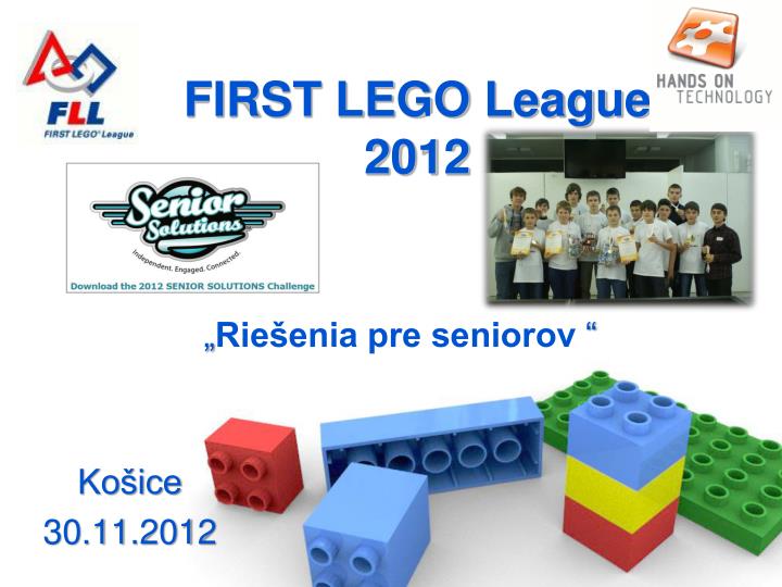 first lego league 2012