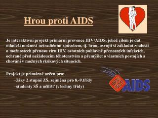 hrou proti aids