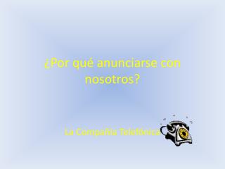 por qu anunciarse con nosotros
