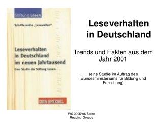 Leseverhalten in Deutschland