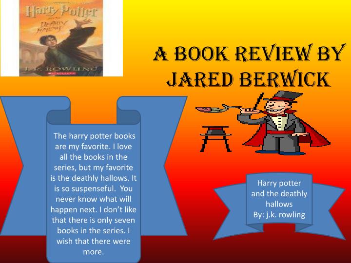 a book review by jared berwick