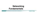 Networking 				Fundamentals - slide 1