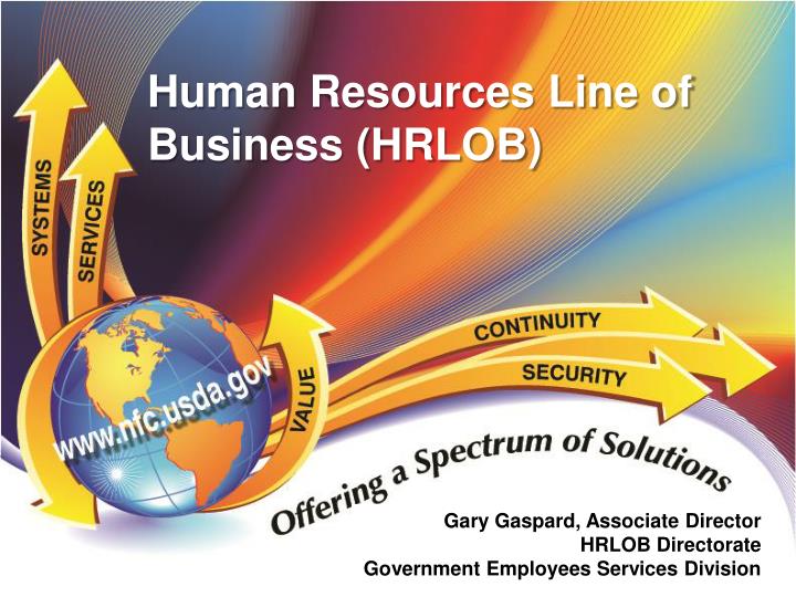 human resources line of business hrlob