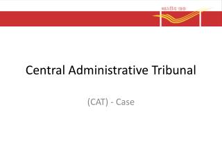 Central Administrative Tribunal