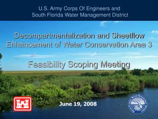 U.S. Army Corps Of Engineers and South Florida Water Management District