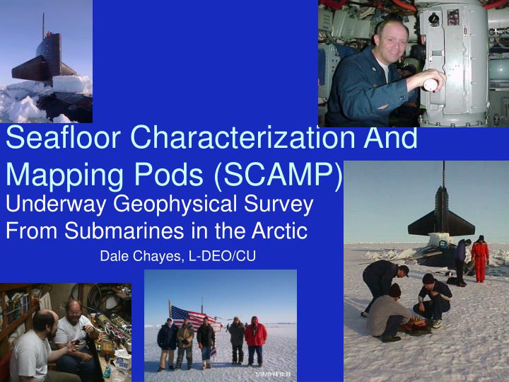 seafloor characterization and mapping pods scamp