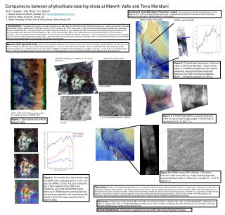 Comparisons between phyllosilicate-bearing strata at Mawrth Vallis and Terra Meridiani